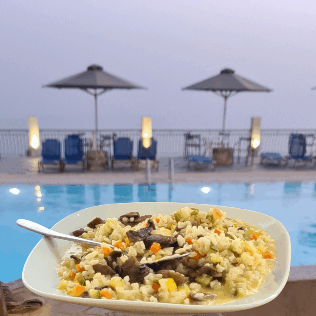 Risotto homemade